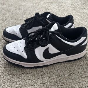 Women’s Black and White Nike Dunks